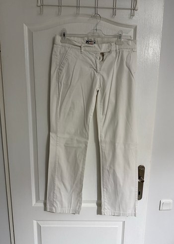 Beyaz kadın pantolon - Görsel 5