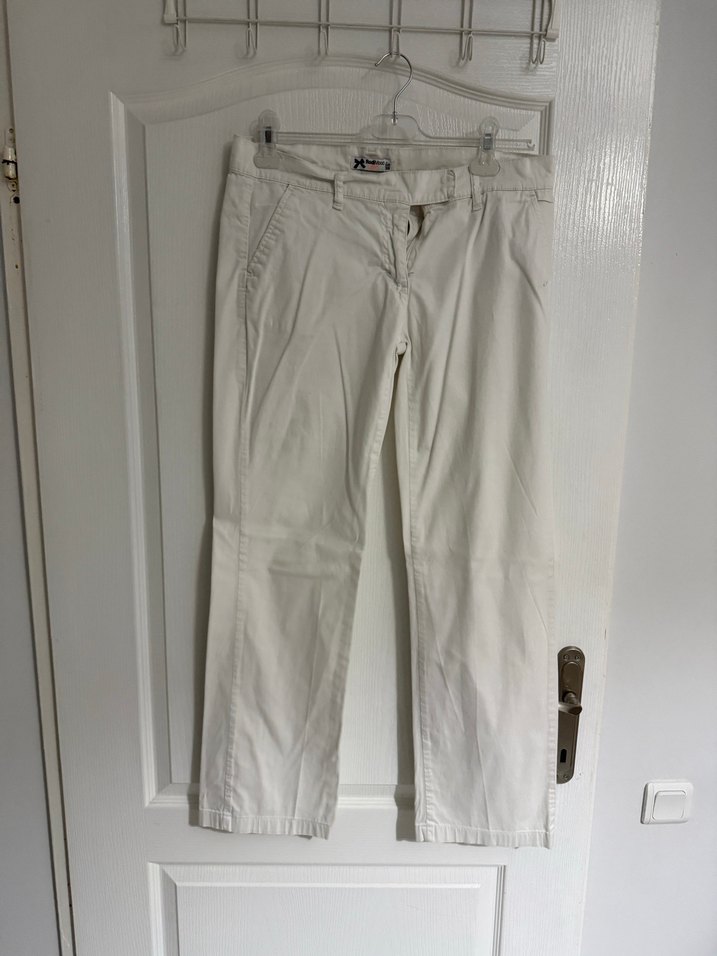 Beyaz kadın pantolon - Görsel 5