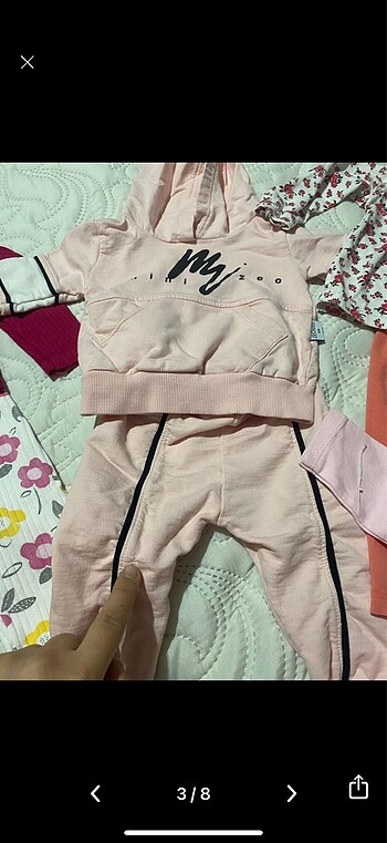 6 Ay Beden 6/9 aylık bebek kıyafeti
