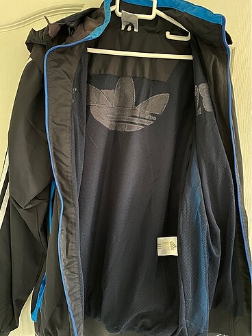 xl Beden lacivert Renk Adidas spor kapüşonlu