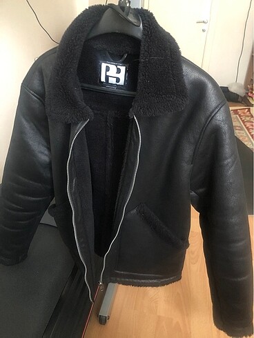 pull&bear siyah mont
