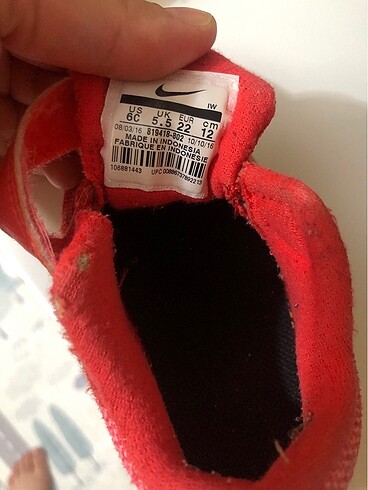 22 Beden Nike ayakkabı