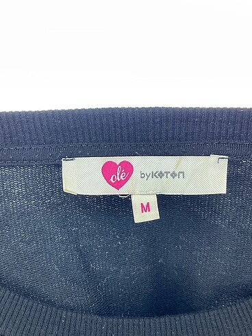 m Beden siyah Renk Koton Sweatshirt %70 İndirimli.