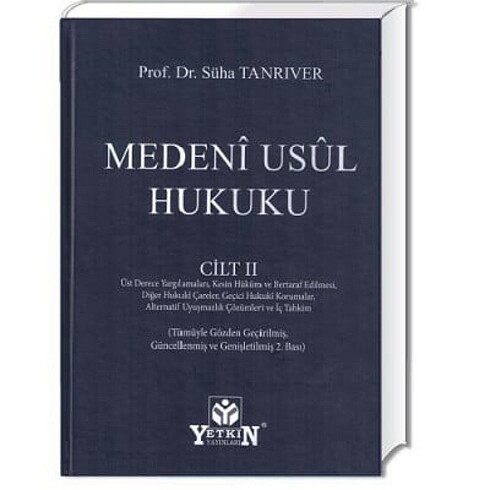 Medeni Usul Hukuku ders kitabı