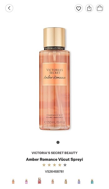 Victoria?s secret amber romance