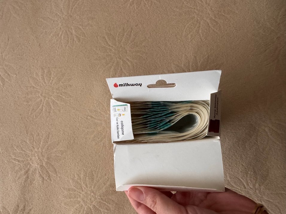 Pastel Bej Anne Sütü Saklama Poşeti 25'li - Görsel 3