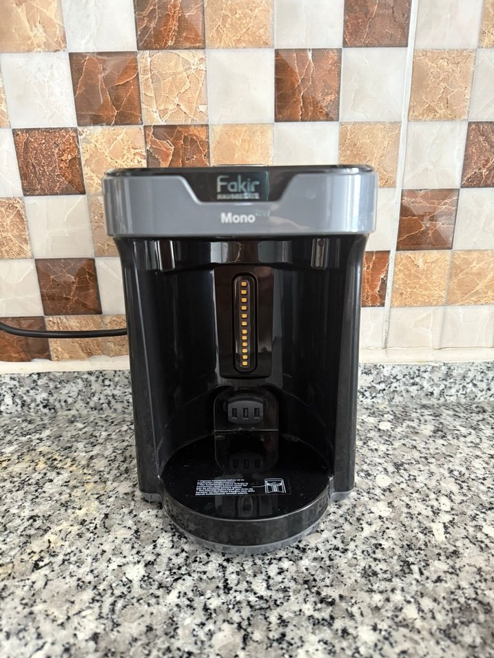 Gri Mono Fakir Türk Kahve Makinesi - Görsel 3