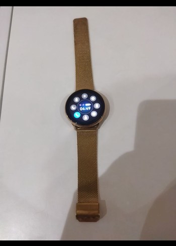 Altın Renk Minimalist akıllı Saat - Görsel 3