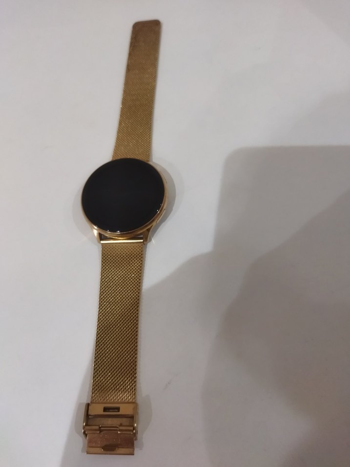 Altın Renkli Kadın akıllı saat Saat - Görsel 4