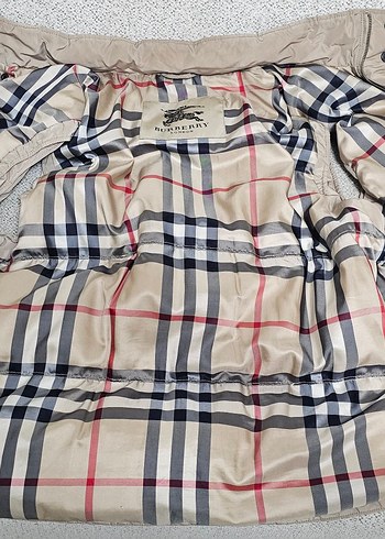 Fermuarlı ve Düğmeli, Burberry  Erkek Kışlık Ceket - Görsel 2