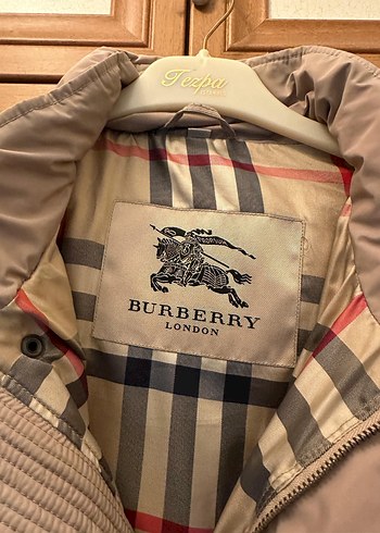 Fermuarlı ve Düğmeli, Burberry  Erkek Kışlık Ceket - Görsel 6