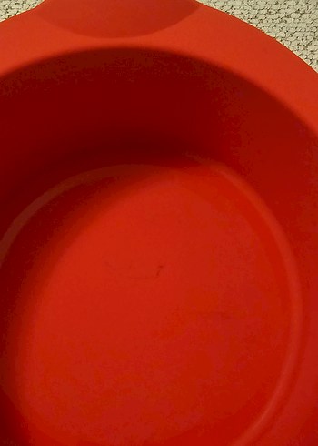 Parlak Kırmızı Yuvarlak Kek Kalıbı - Görsel 5