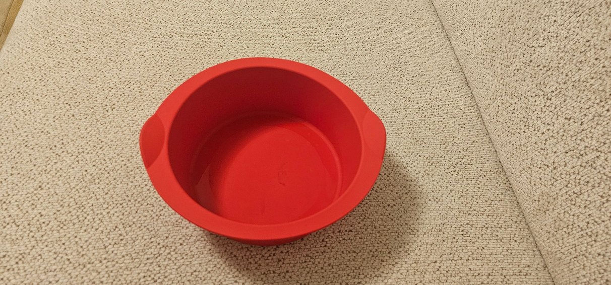 Parlak Kırmızı Yuvarlak Kek Kalıbı - Görsel 4