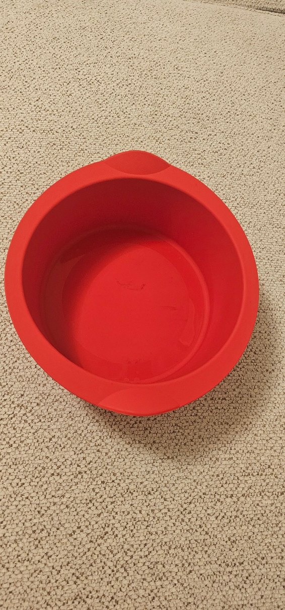 Parlak Kırmızı Yuvarlak Kek Kalıbı - Görsel 3