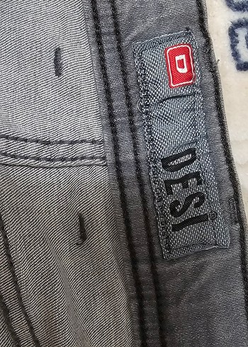 Gri Erkek Denim Pantolon Regular Fit - Görsel 5