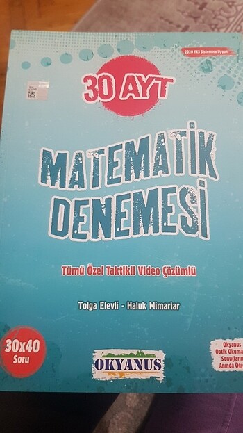 ayt matematik denemesi 