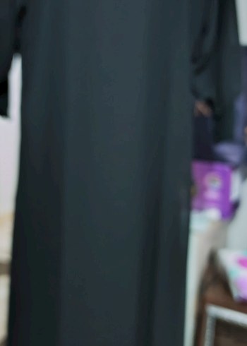 Uzun Siyah Gotik Salaş Elbise - Görsel 4