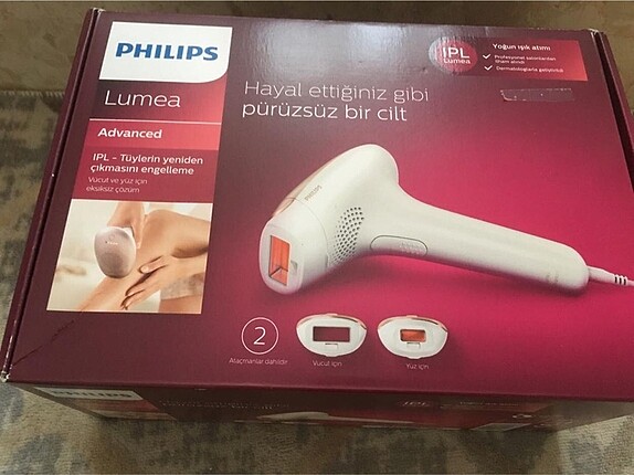 Philips lazer epilasyon