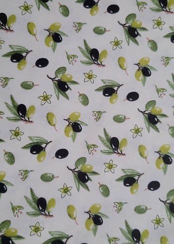 Beden haki Renk Zara Home Bohem Stil 158x180 zeytin Desenli Masa Örtüsü
