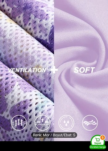 Mor Üç Parça Spor Takım - Görsel 4