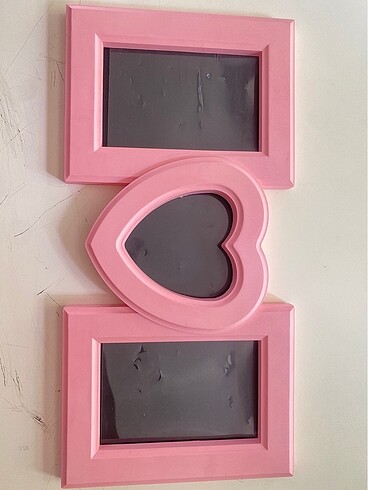 Çerçeve pembe kalpıi