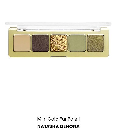 Natasha Denona mini gold far paleti