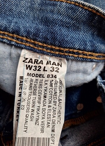 Zara man kot pantolon - Görsel 2