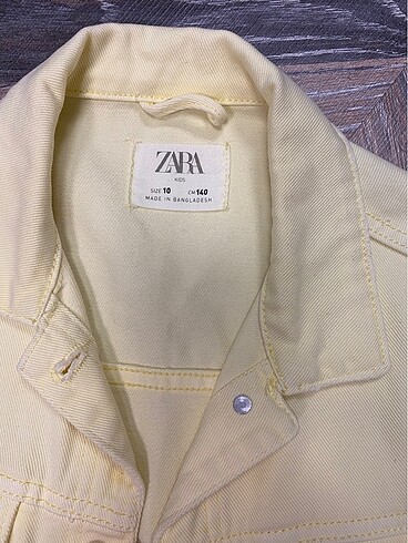10 Yaş Beden Zara marka kız çocuk ceket
