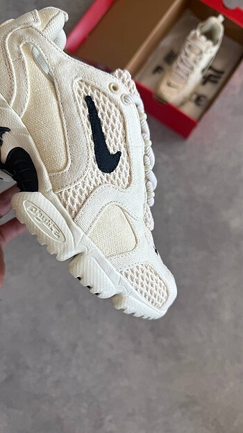 38 Beden Nike x Stussy Air Zoom Spiridon Caged 2 'Fossil' 36-40 Arası Num