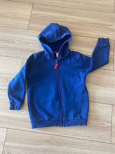 Lc Waikiki erkek çocuk kapüşonlu sweat hırka 3-4 yaş