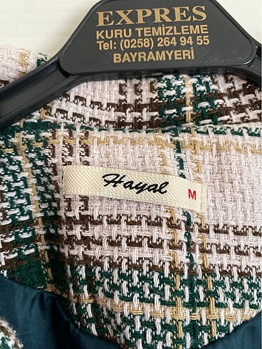m Beden Kışlık blazer ceket