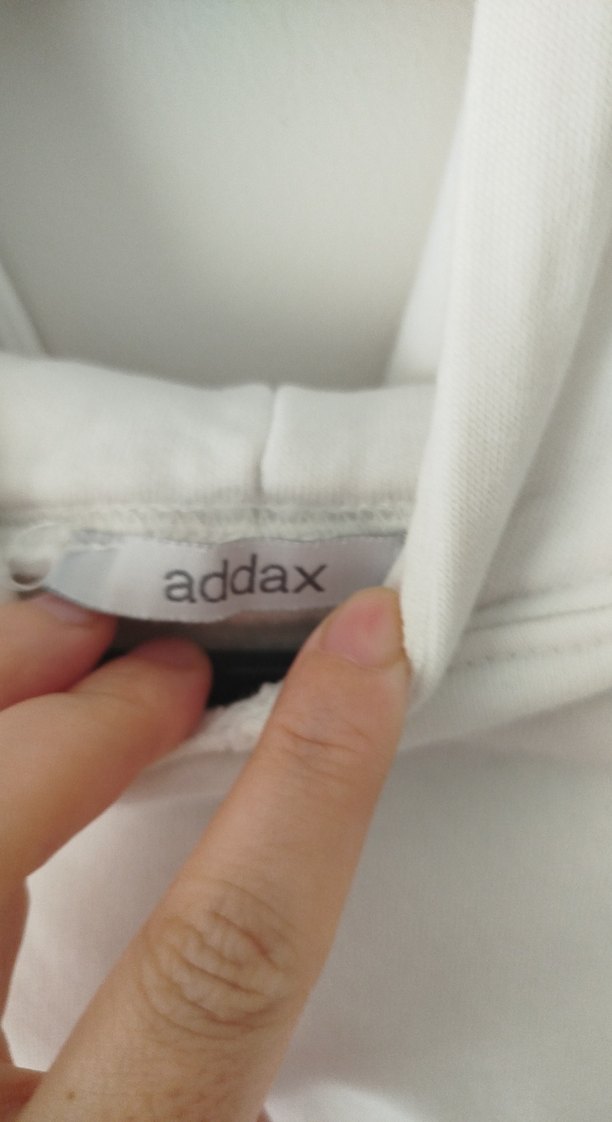 Beyaz Kapüşonlu Kadın Sweatshirt - Görsel 4