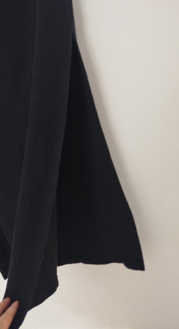 Kadın Siyah Uzun Dar Etek - Görsel 3