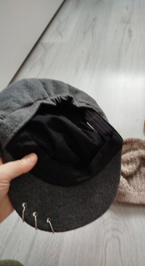 Bej Örgü Kadın Bere Bohem Tarzı - Görsel 2