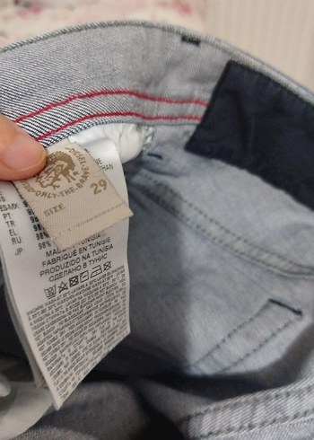 Erkek Lacivert Parlak Denim Kot Pantolon - Görsel 5