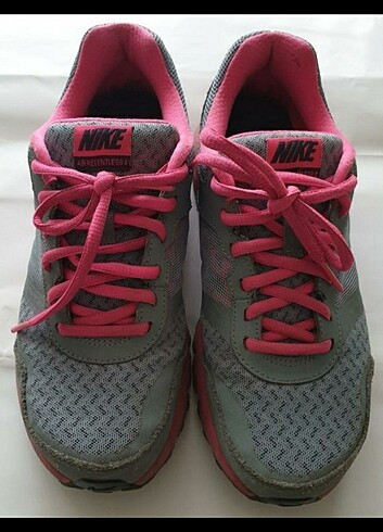 Orjinal Nike gri spor bayan spor ayakkabısı 