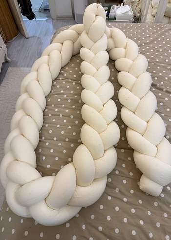 Örgü yatak beşik koruma - Görsel 3