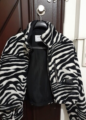 Bershka Bershka zebra model pelus mont
