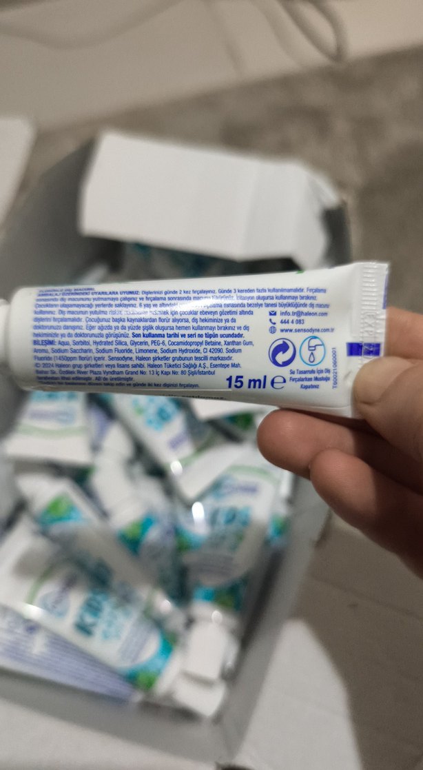 60 adet Promine Kids 6-12 Yaş Diş Macunu - Görsel 3