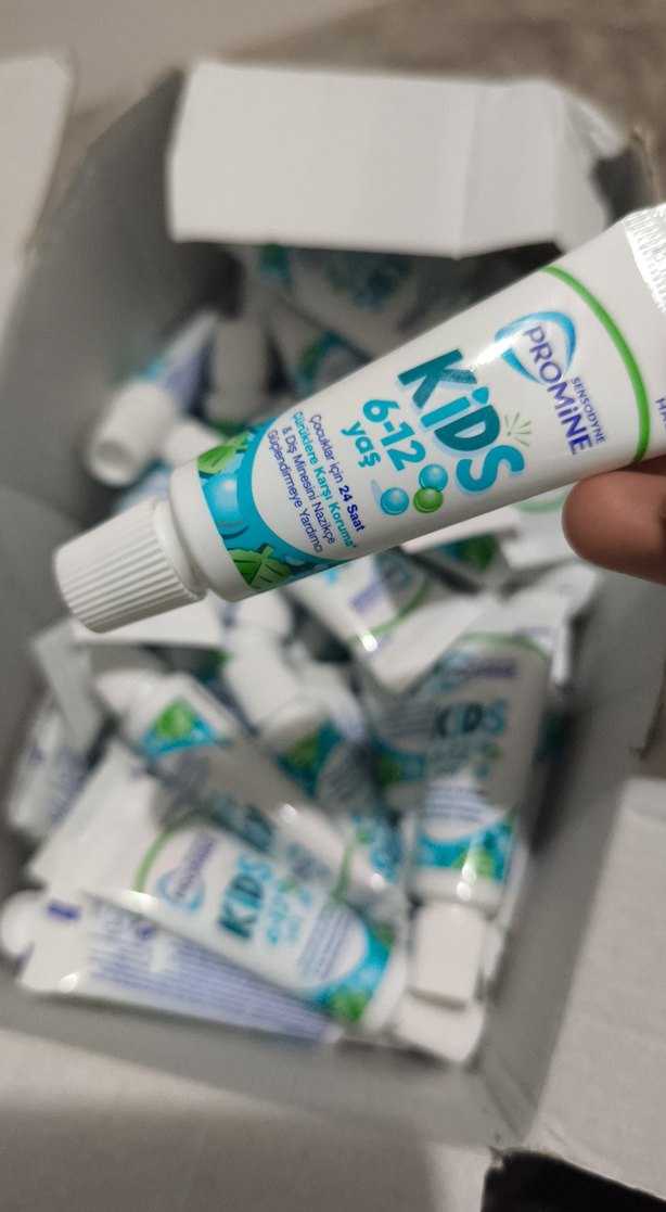 60 adet Promine Kids 6-12 Yaş Diş Macunu - Görsel 2