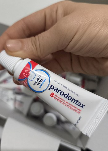 20 adet Parodontax Beyazlatıcı Diş Macunu 15 ml - Görsel 2