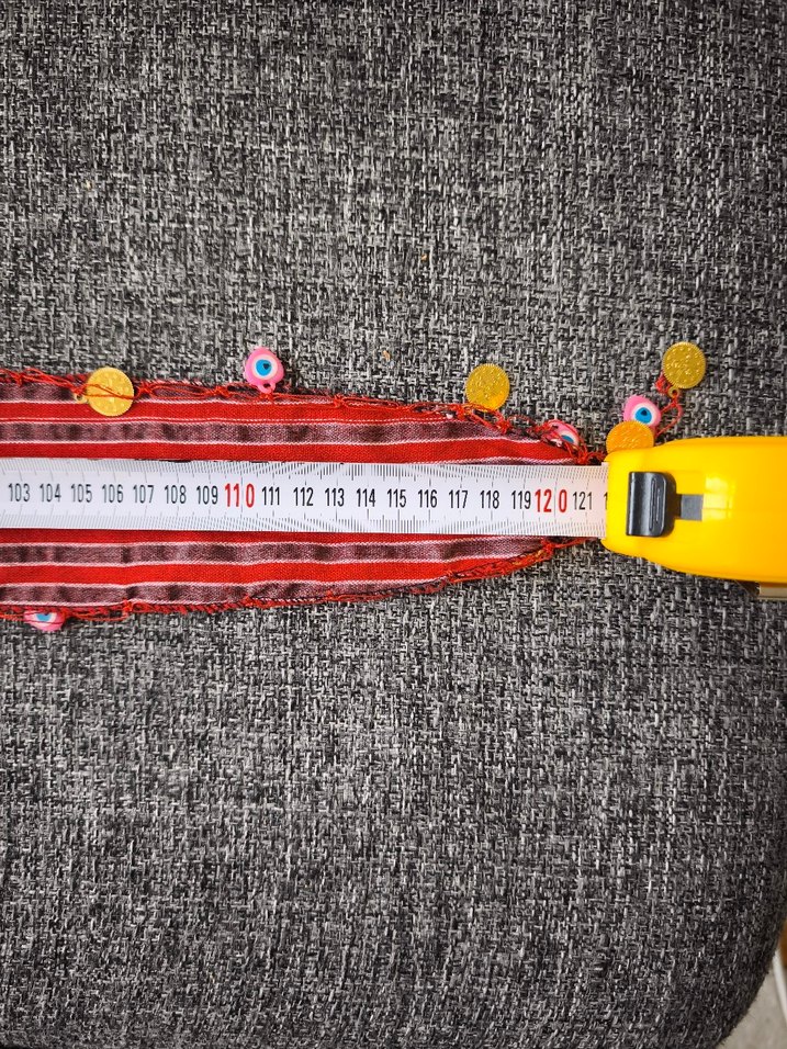 Karadeniz yöresel boncuklu paralı bandana - Görsel 2