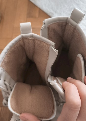 Pierre Cardin Bej Bağcıklı Kadın Dolgu Topuk Bot - Görsel 2