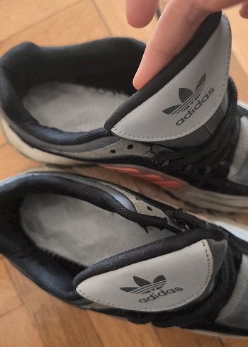 41 Gri Adidas Bağcıklı erkek Spor Ayakkabı - Görsel 2