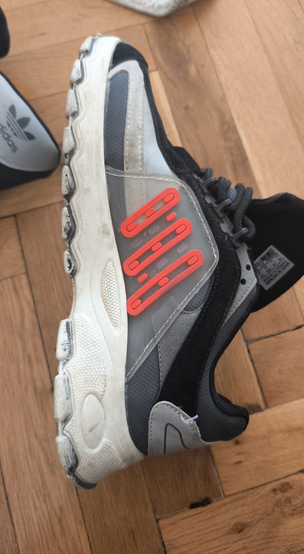 41 Gri Adidas Bağcıklı erkek Spor Ayakkabı - Görsel 4