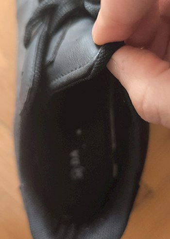 Siyah  Topuklu Kadın Spor Ayakkabı - Görsel 3