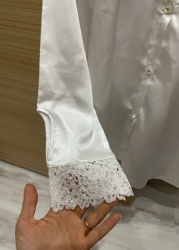 Saten gecelik takımı - Görsel 4