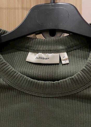 Haki Kısa Kollu Tişört - Görsel 2