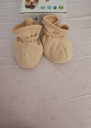 Pamuk Erkek Bebek gaz giderici kiraz çekirdekli patik - Görsel 2