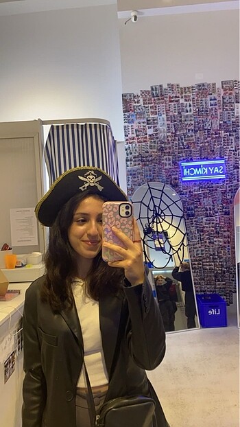 Bershka Bershka Suni Deri Oversize Blazer
